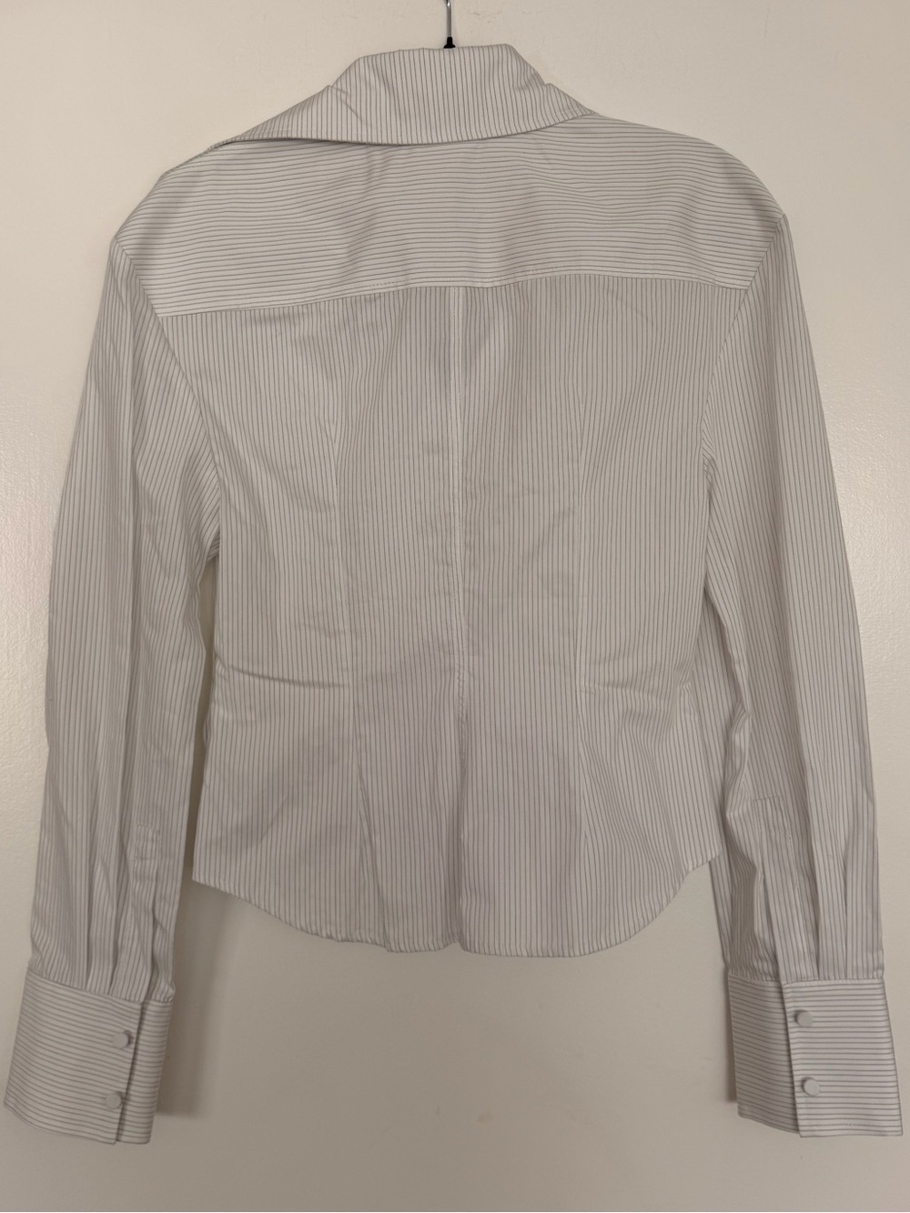 Jacquemus "La Chemise Poche" Striped Architectural Blouse – NWT - Picture 3 of 6
